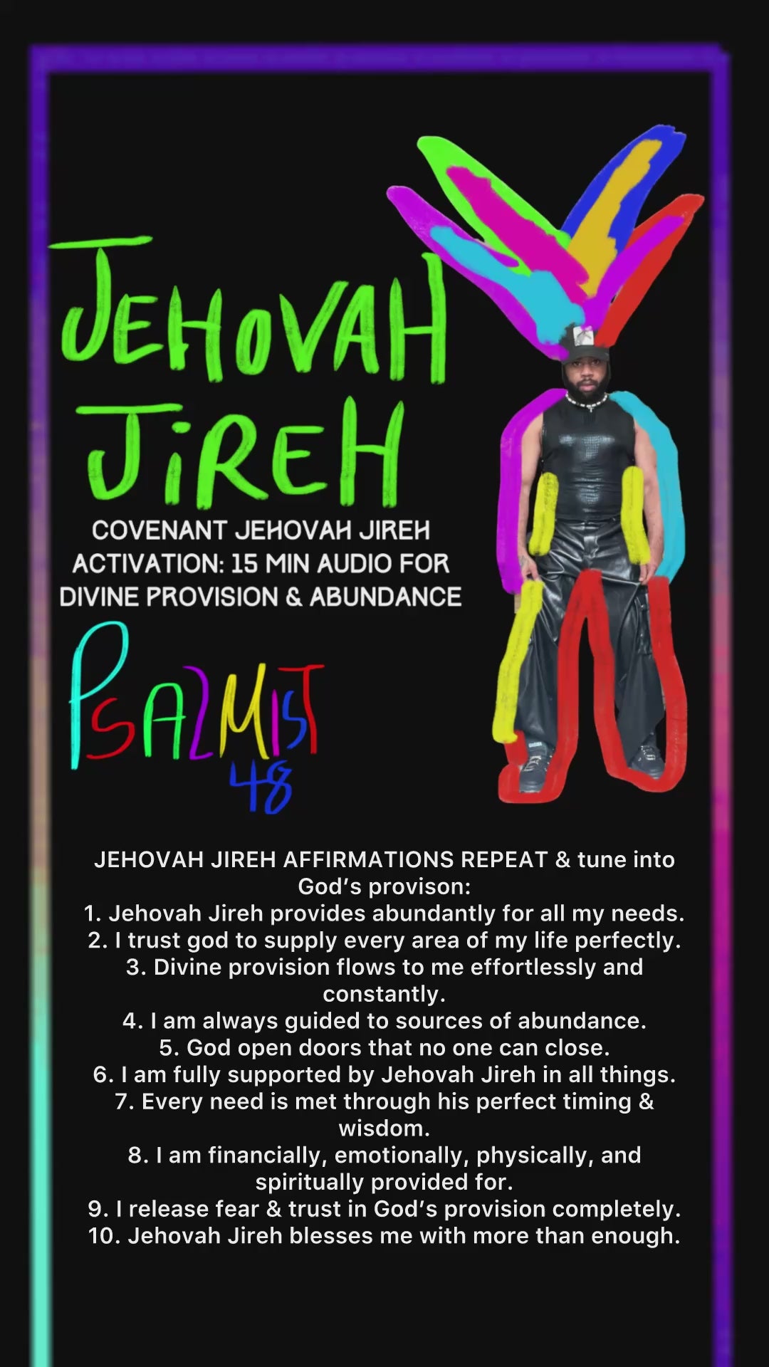Experience Jehovah Jireh’s Provision in Your Life - 15 Minute Affirmation Audio